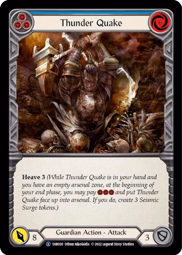 Thunder Quake (Blue)