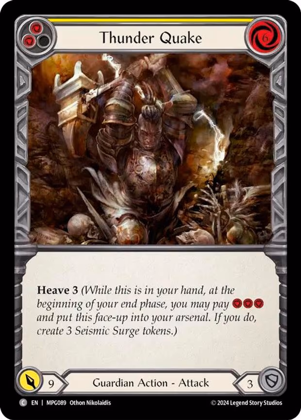 Thunder Quake (Yellow) - Common (MPG089)