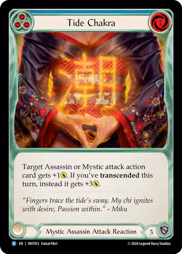 Tide Chakra (Blue) - Rare (MST013)