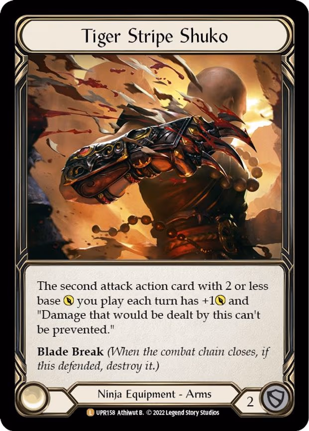 Tiger Stripe Shuko - Legendary (UPR158)
