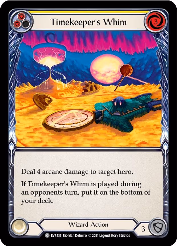 Timekeeper's Whim (Yellow) - Common (EVR135)