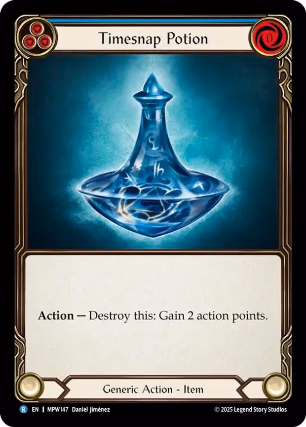 Timesnap Potion (Blue) - Rare (MPW147)
