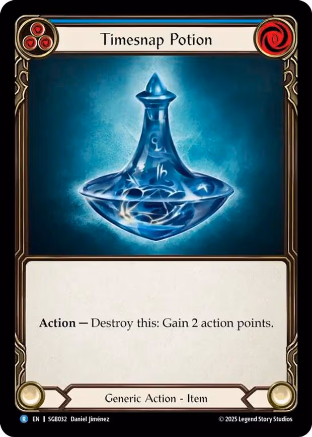 Timesnap Potion (Blue) - Common (SGB032)