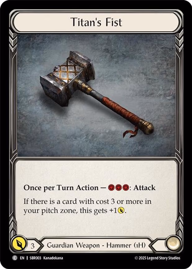 Titan's Fist - Common (SBR003)