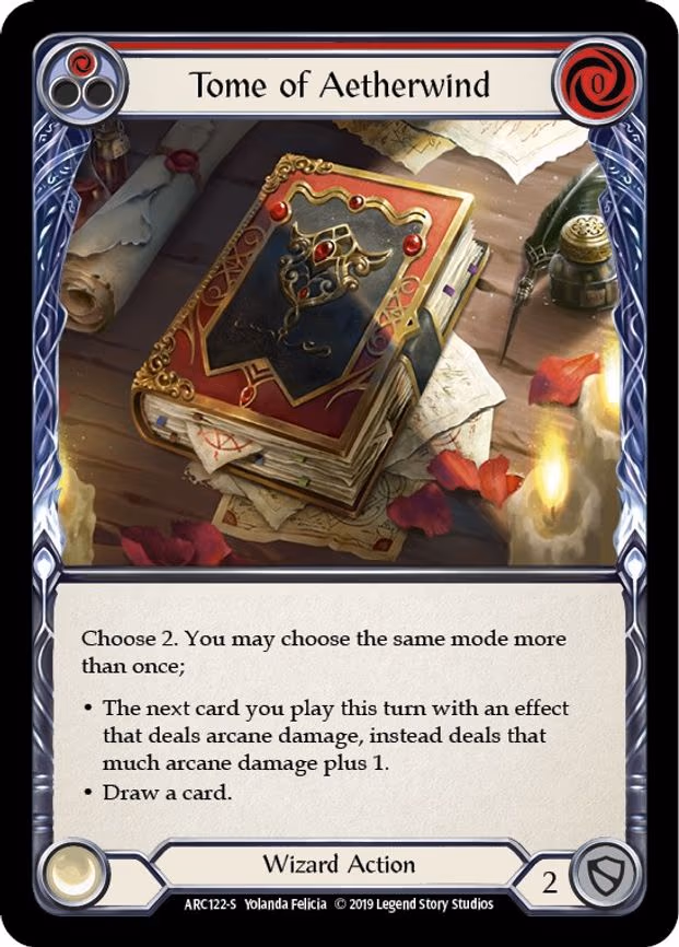 Tome of Aetherwind - Super Rare (ARC122)