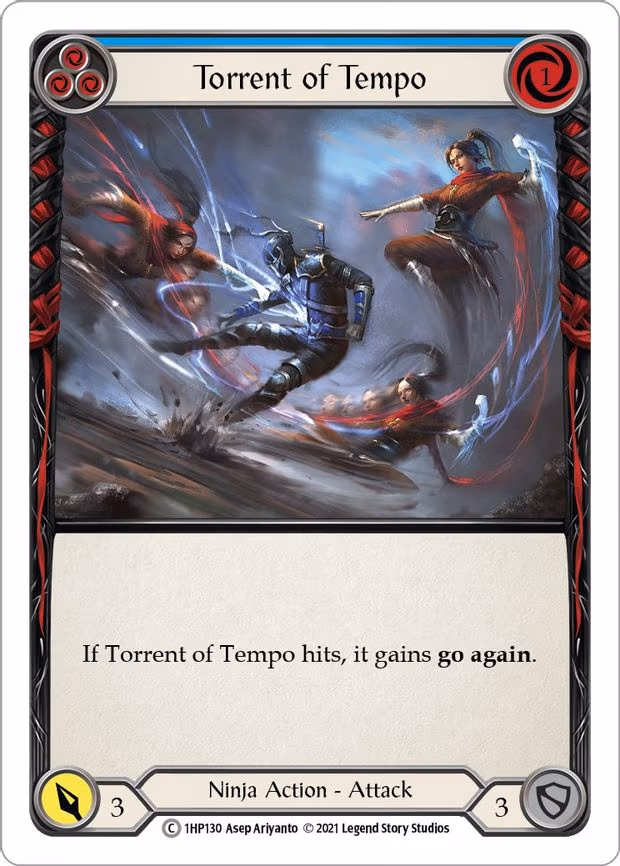 Torrent of Tempo (Blue)