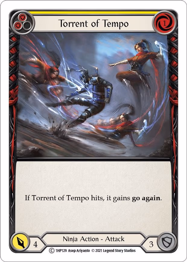 Torrent of Tempo (Yellow) - Common (1HP129)