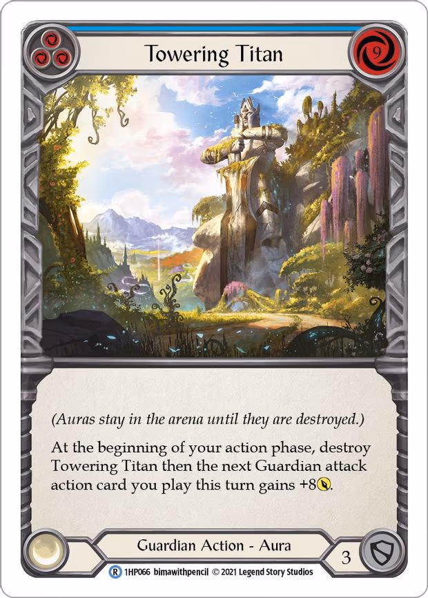 Towering Titan (Blue) - Rare (1HP066)