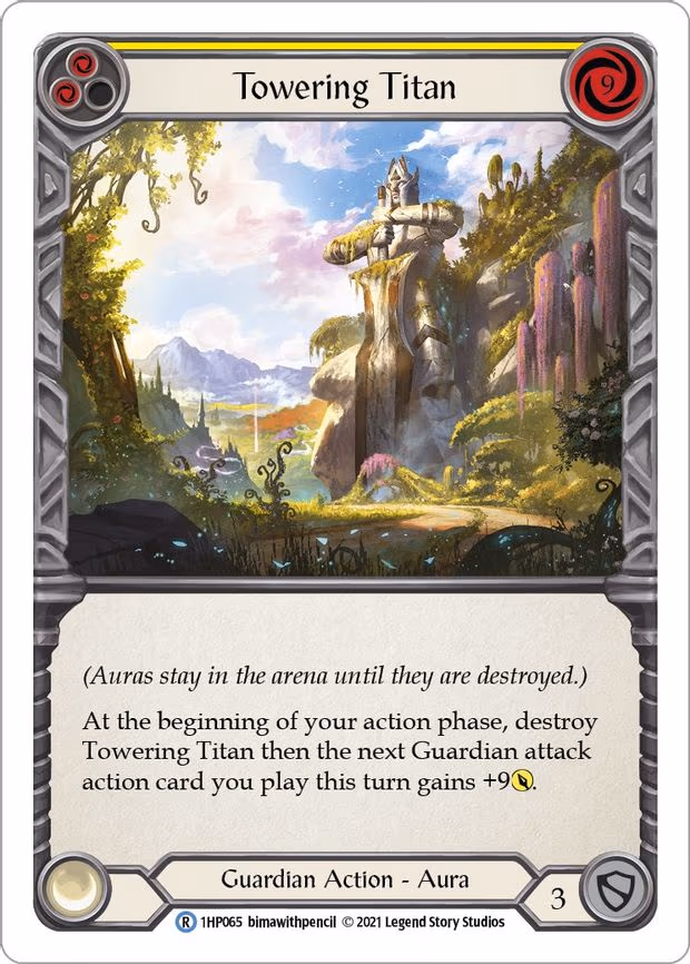 Towering Titan (Yellow) - Rare (1HP065)