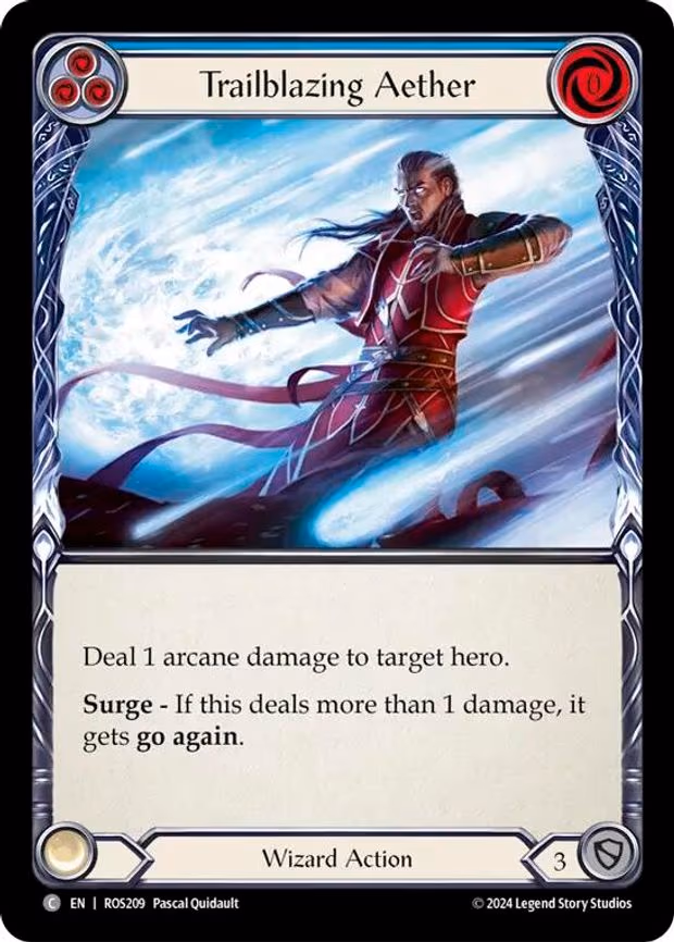 Trailblazing Aether (Blue) - Common (ROS209)
