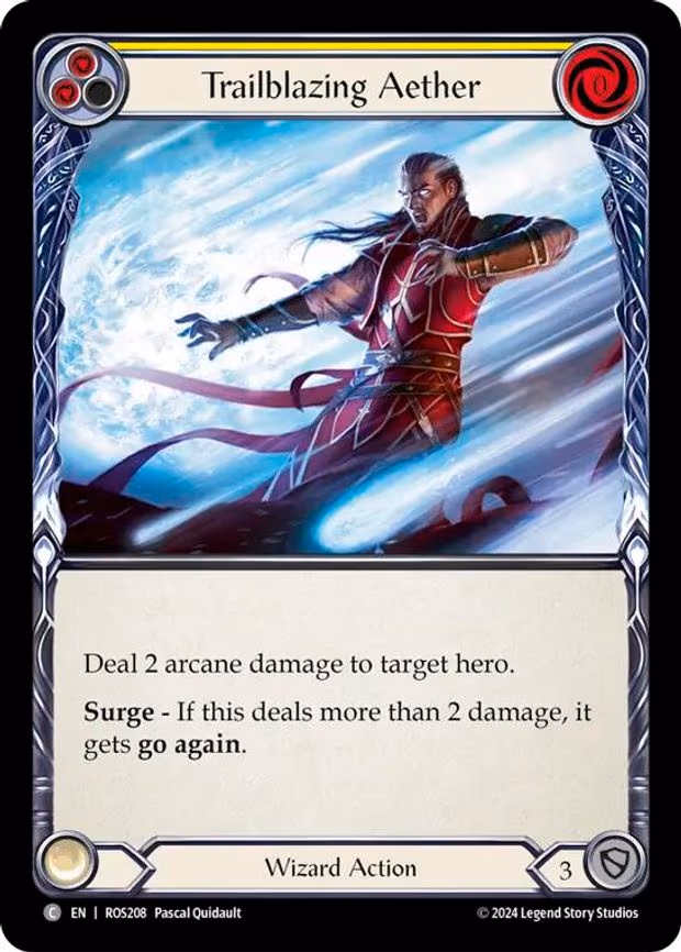 Trailblazing Aether (Yellow) - Common (ROS208)