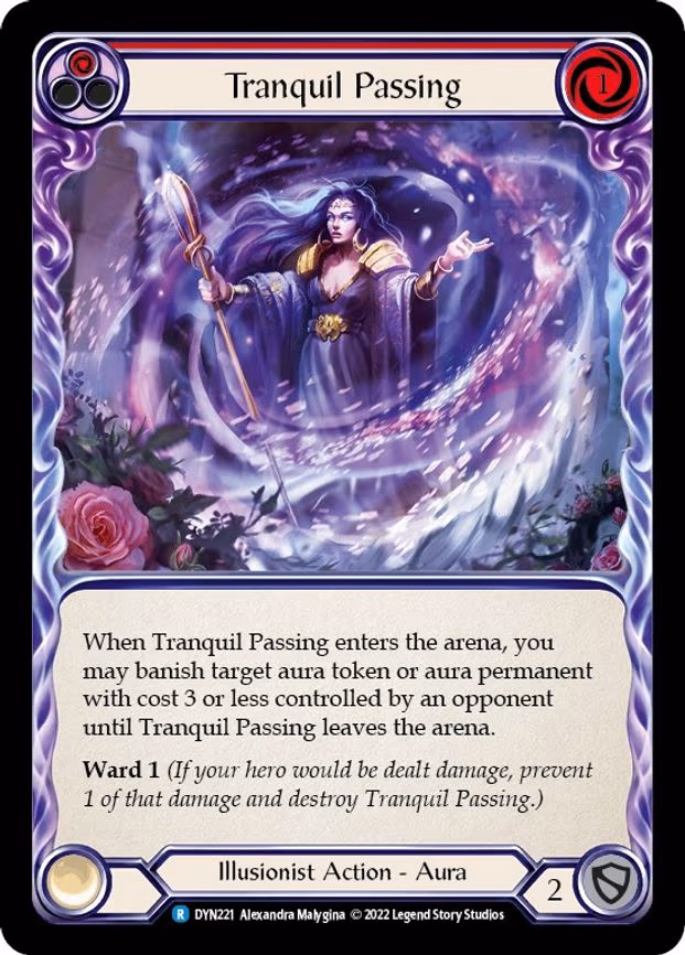 Tranquil Passing (Red) - Rare (DYN221)
