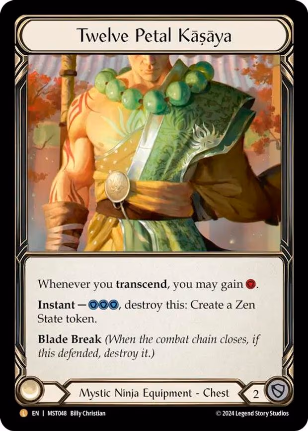 Twelve Petal Kasaya - Legendary (MST048)
