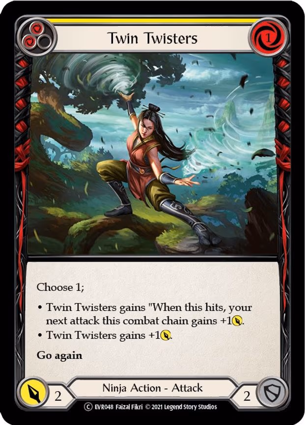 Twin Twisters (Yellow)