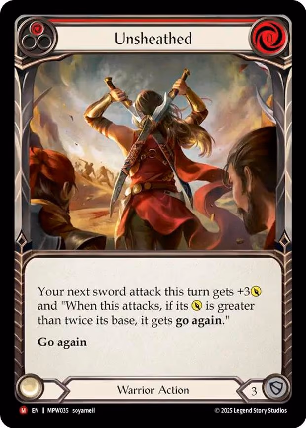 Unsheathed (Red) - Majestic (MPW035)