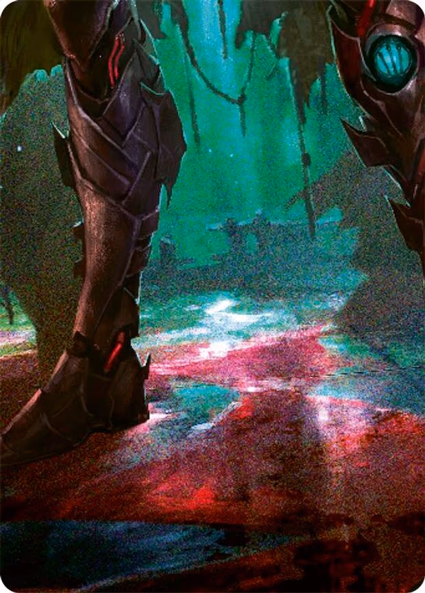 Uzuri, Switchblade // Emperor, Dracai of Aesir Double Sided Art Card (Bottom Center)