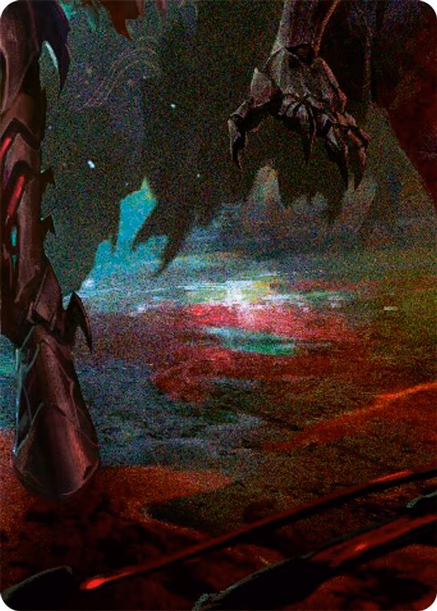 Uzuri, Switchblade // Emperor, Dracai of Aesir Double Sided Art Card (Bottom Left)