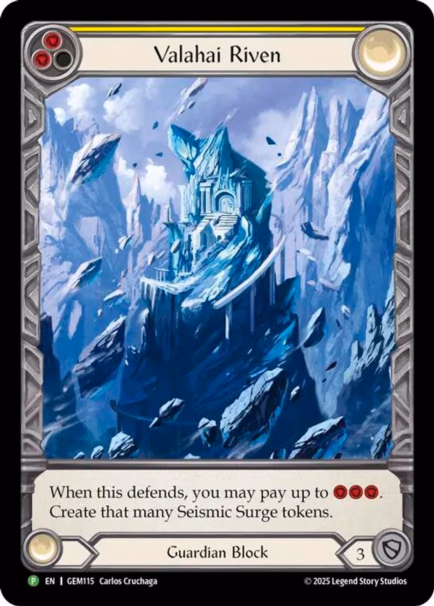 Valahai Riven (Yellow) - Promo (GEM115)