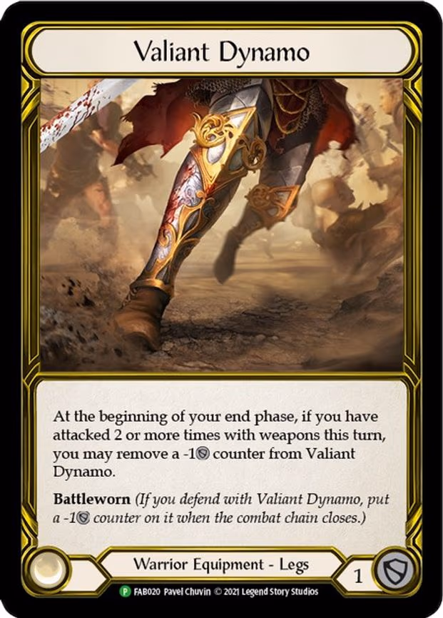 Valiant Dynamo (Golden) - Promo (FAB020)