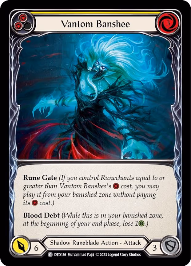 Vantom Banshee (Yellow) - Common (DTD156)