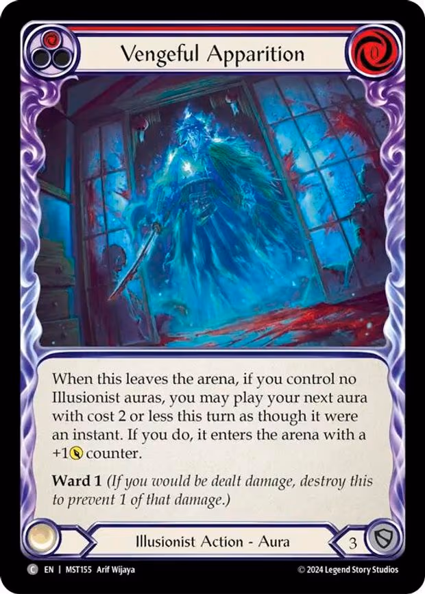 Vengeful Apparition (Red) - Common (MST155)