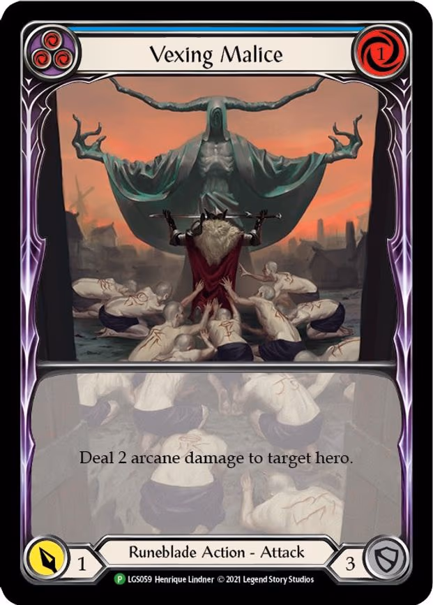 Vexing Malice (Blue) - Promo (LGS059)