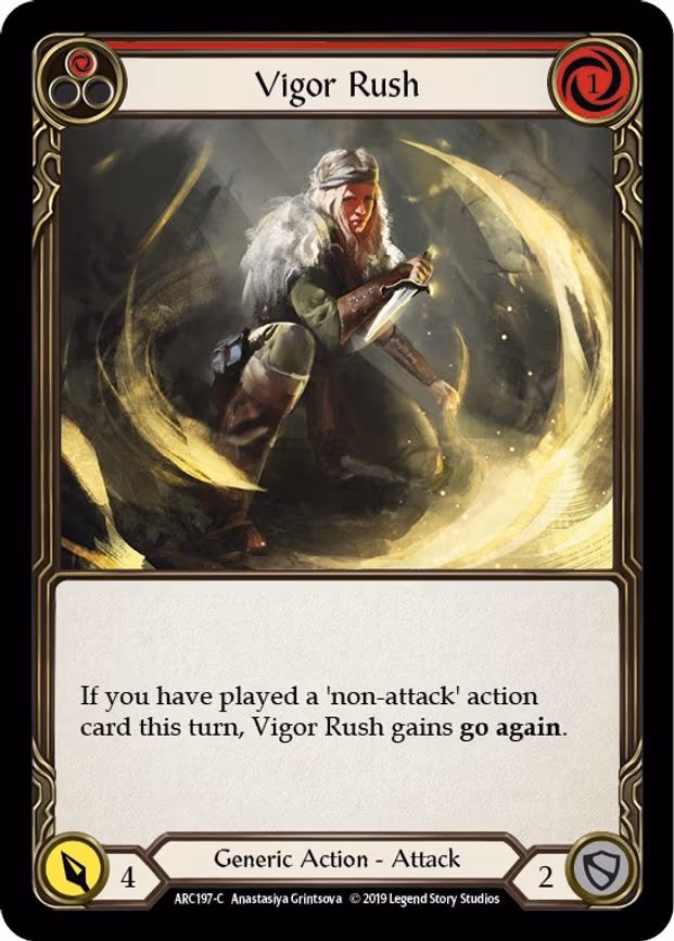 Vigor Rush (Red) - Common (ARC197)