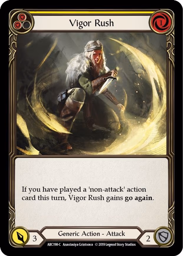 Vigor Rush (Yellow) - Common (ARC198)