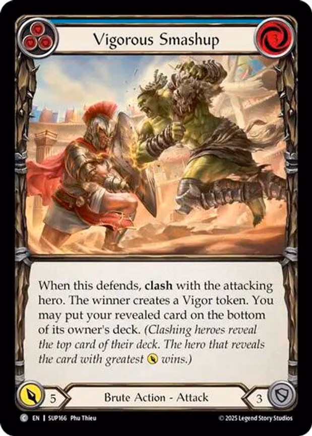 Vigorous Smashup (Blue) - Common (SUP166)