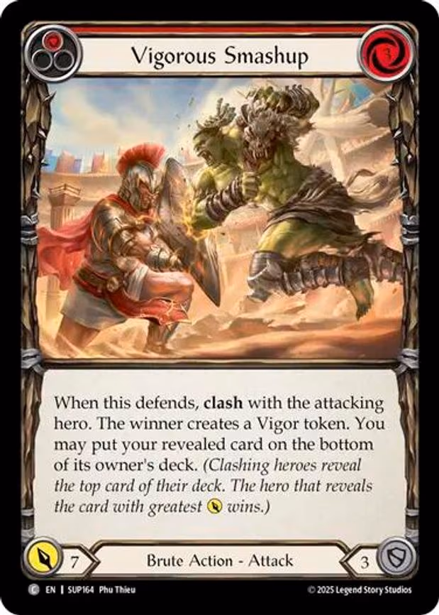 Vigorous Smashup (Red) - Common (SUP164)