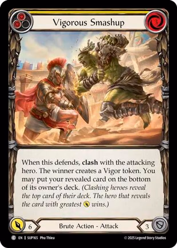 Vigorous Smashup (Yellow) - Common (SUP165)