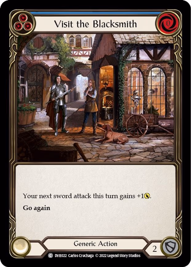 Visit the Blacksmith - Common (DVR022)
