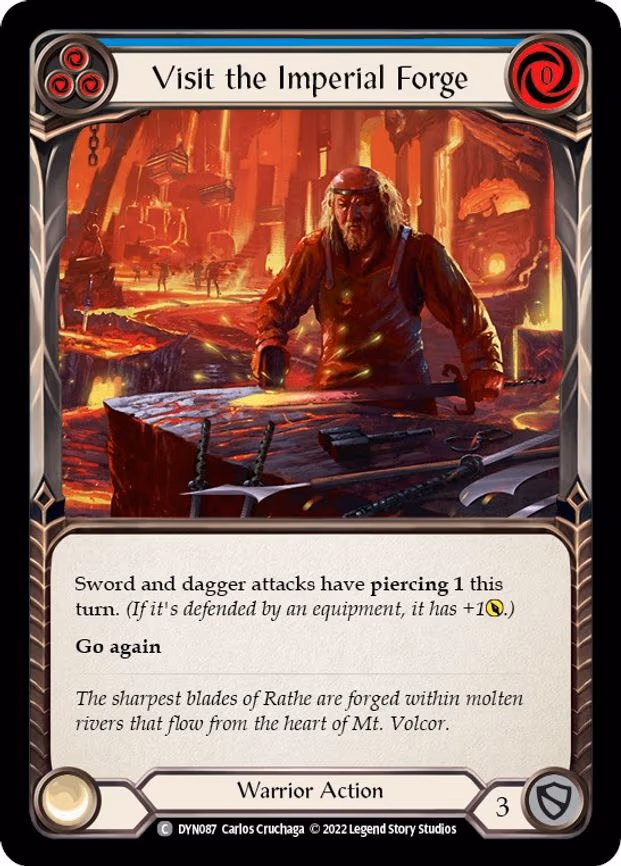 Visit the Imperial Forge (Blue) - Common (DYN087)