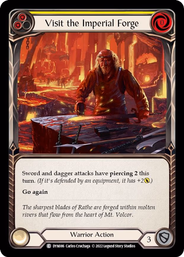 Visit the Imperial Forge (Yellow) - Common (DYN086)