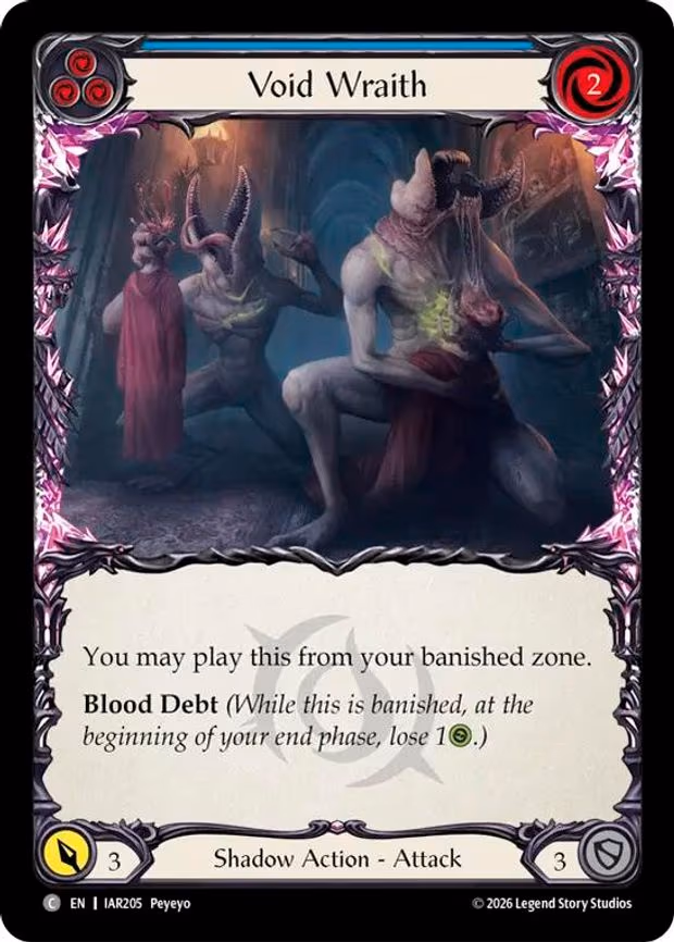 Void Wraith (Blue) - Common (IAR205)