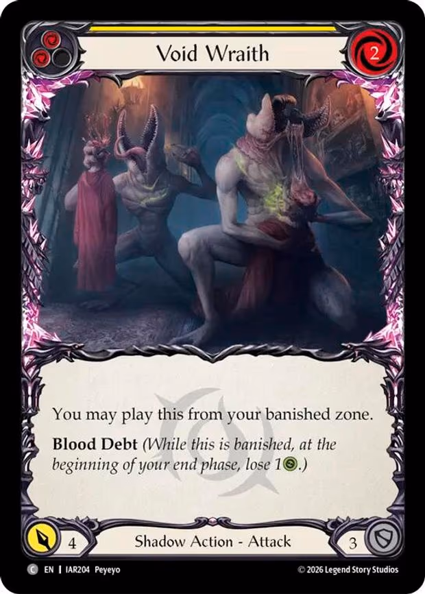 Void Wraith (Yellow) - Common (IAR204)