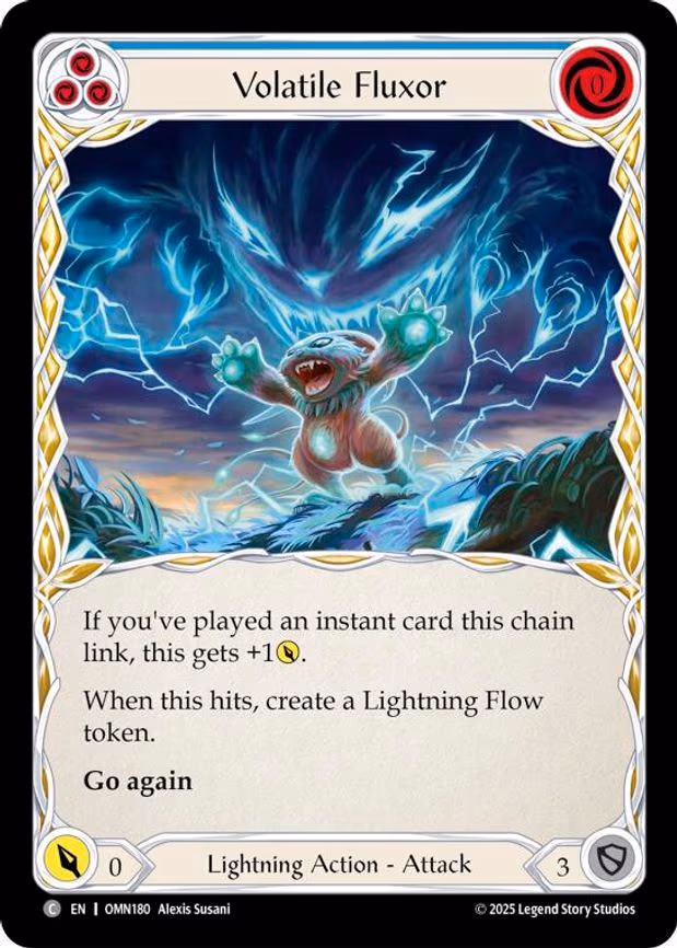 Volatile Fluxor (Blue) - Common (OMN180)
