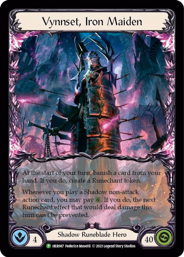 Vynnset, Iron Maiden