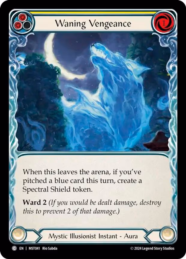 Waning Vengeance (Yellow)
