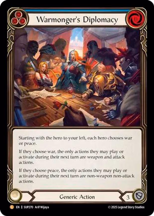 Warmonger's Diplomacy - Legendary (SUP270)
