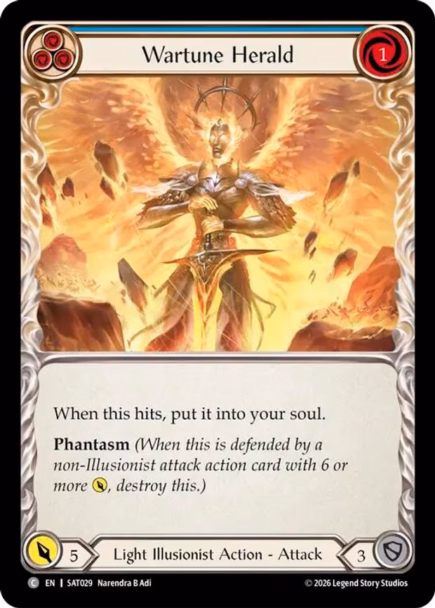 Wartune Herald (Blue) - Common (SAT029)
