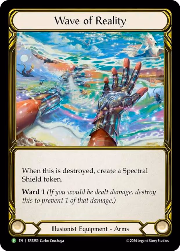 Wave of Reality (Golden) - Promo (FAB259)