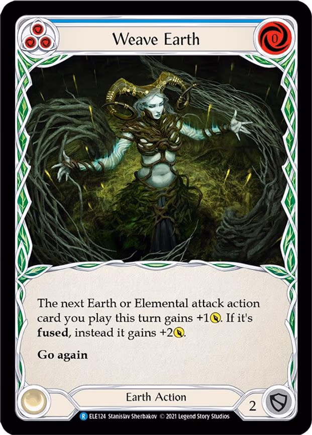 Weave Earth (Blue) - Rare (ELE124)