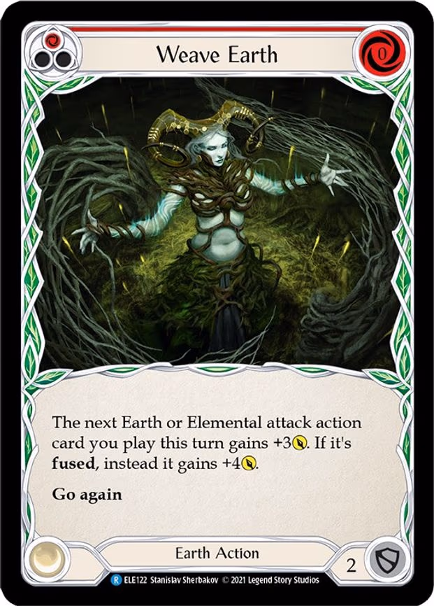 Weave Earth (Red) - Rare (ELE122)