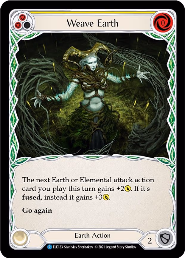 Weave Earth (Yellow) - Rare (ELE123)