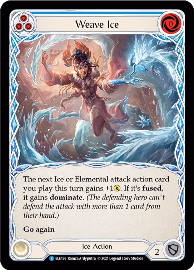 Weave Ice (Blue) - Rare (ELE156)