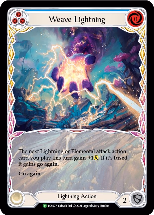 Weave Lightning (Blue)