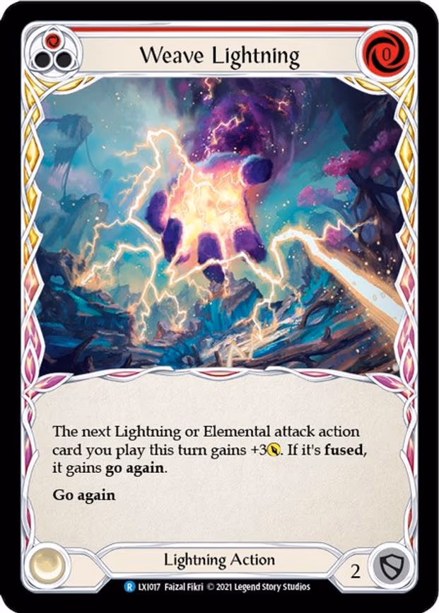 Weave Lightning (Red) - Rare (LXI017)