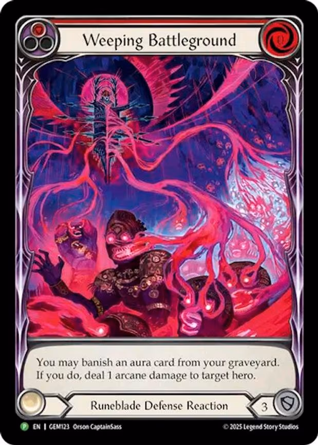 Weeping Battleground - Promo (GEM123)