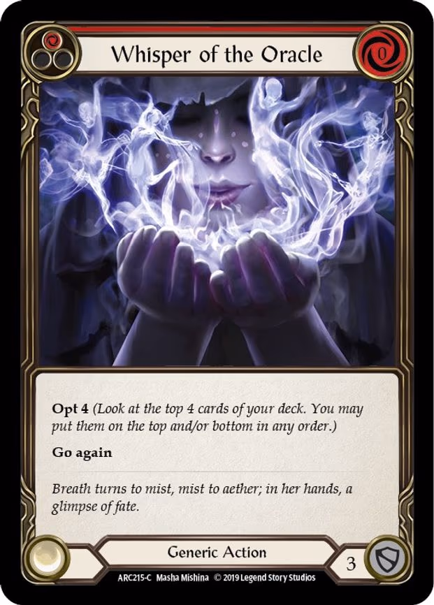 Whisper of the Oracle (Red)